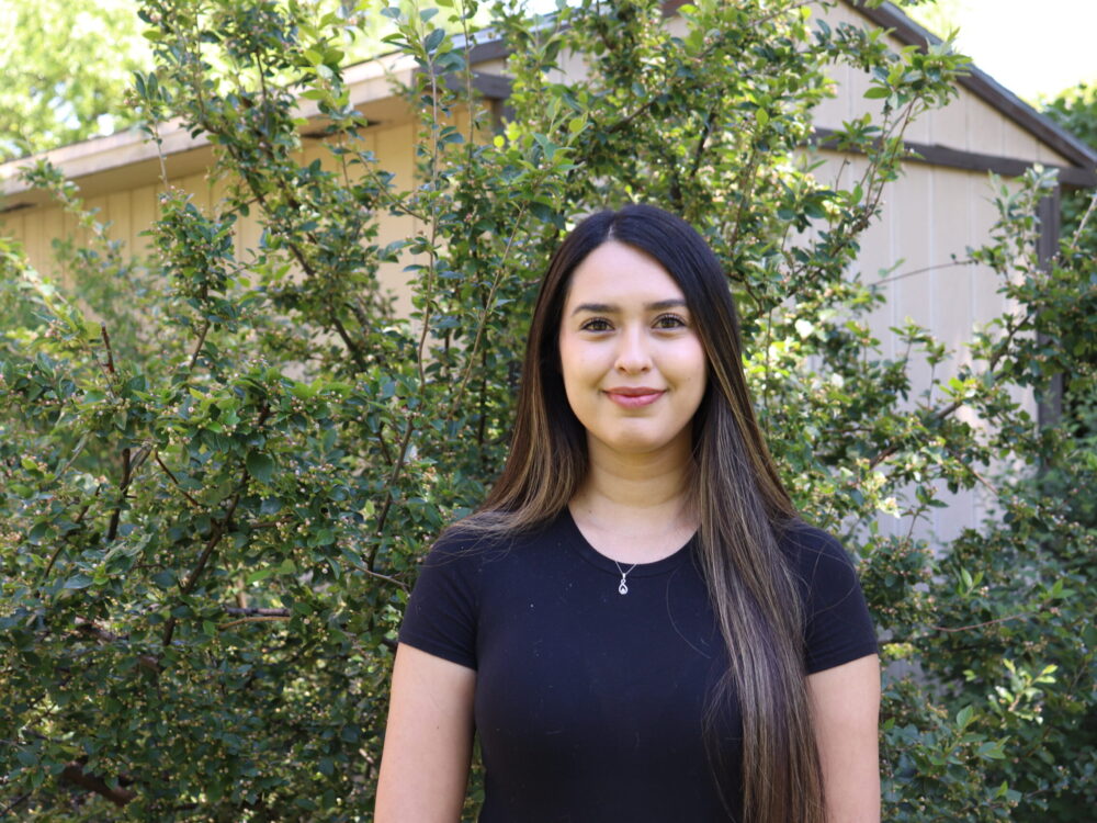 An outdoor portrait of Jasmine Cessna